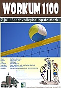 Beachvolleybal op de Merk!
