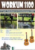 Vrijdagavond 27 Juli Zakslaan en grachtenpop 2007