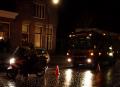 Brandweer rukt uit voor schoorsteenbrand.