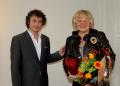 Opening oeuvre expositie Paul Dikker.