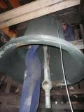 Klepel hangt weer in Workumer klok 