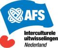 Uitwisselingsorganisatie AFS. 