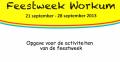 Activiteiten feestweek