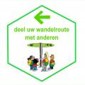Deel uw wandelroute