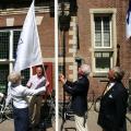 Overhandiging vlag aan Bolsward
