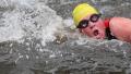 Eerste 1/8 Trathlon in Workum