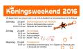 Programma Koningsweekend