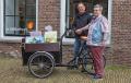 Bakfiets helpt bibliotheek