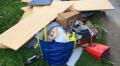 Container oud papier is niet voor ander afval